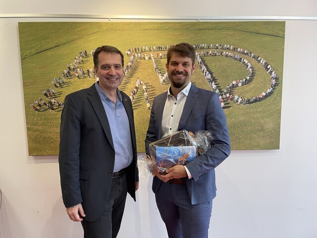 BMD-GF Dr. Markus Knasmüller und OIT-GF DI(FH) Philipp Wondraczek